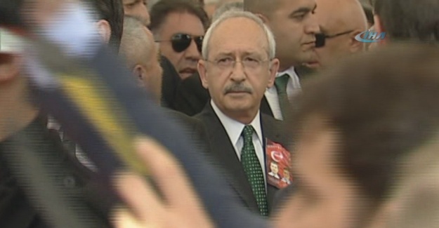 Şehit cenazesinde Kılıçdaroğlu’na tepki