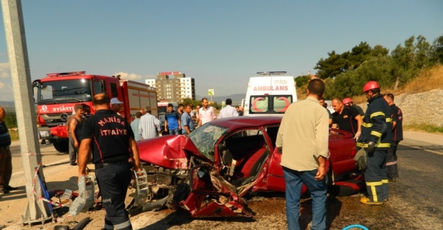 Anne ve askerden yeni dönen oğlu kazada öldü