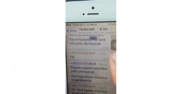 Darbecilerin Whatsapp grubu ele geçirildi