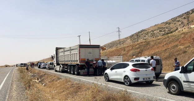 ‘Dur’ ihtarına uymayan araç ateş açılarak durduruldu