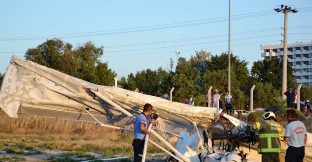 Eğitim uçağı düştü: 2 ölü