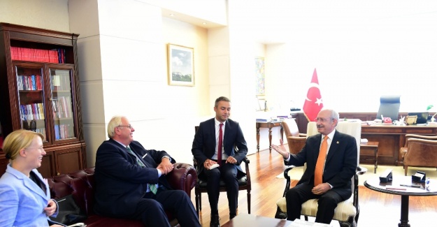 Kılıçdaroğlu, Almanya Büyükelçisi Erdmann ile görüştü