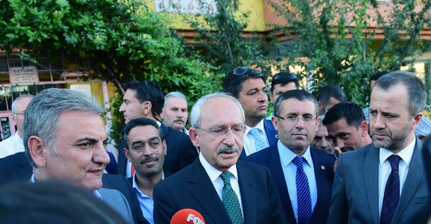 Kılıçdaroğlu, şehit ailesini ziyaret etti