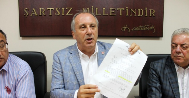 Muharrem İnce’den garip teklif !