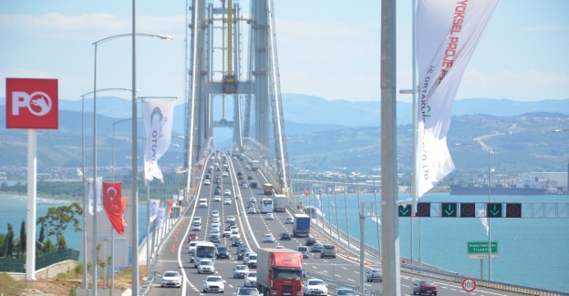 Osmangazi Köprüsü’nde ’dönüş’ yoğunluğu