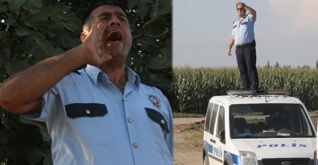 Polis tam 3 saat boyunca aradı ama...