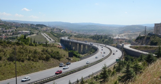 TEM’de araç yoğunluğu azaldı