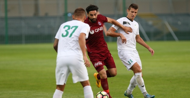 Trabzonspor hazırlık maçını 2-0 kazandı