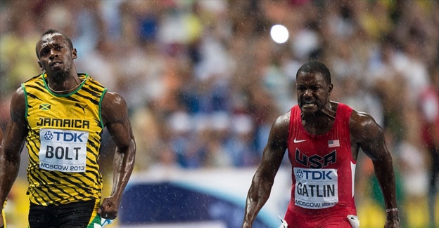 100 metrede Bolt ve Gatlin yarı finalde 