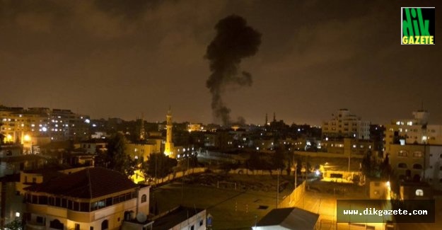 İsrail füzeleriyle gün boyu vurulan Gazze&#039;de gece de sıcak geçti! Sosyal Medya&#039;dan tepki yağdı!