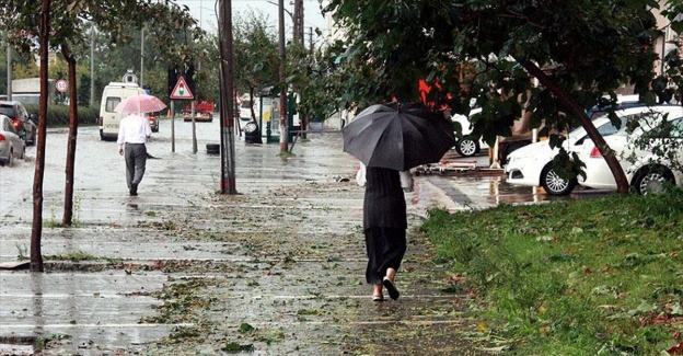 Serin ve yağışlı hava geliyor
