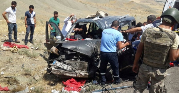 Şırnak’ta trafik kazası: 2 ölü, 3 yaralı