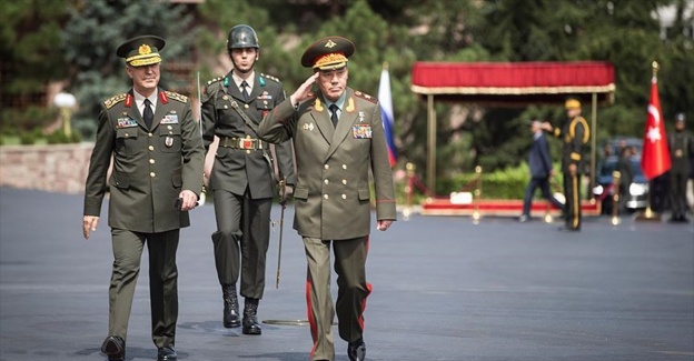 Rusya Genelkurmay Başkanı Orgeneral Gerasimov Ankara'da
