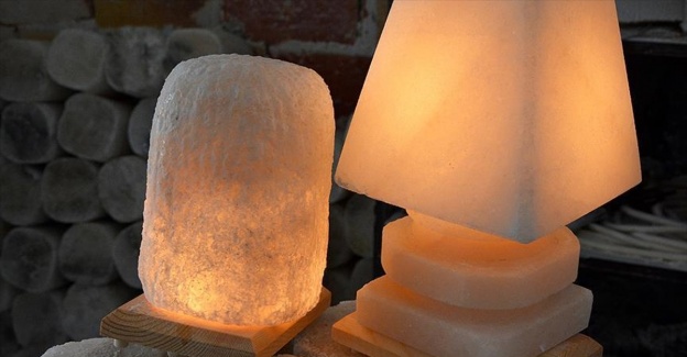 Kırşehir'in 'tuz lambaları'nın tek rakibi Himalaya ürünleri