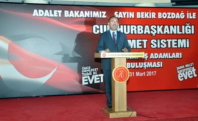 Adalet Bakanı Bozdağ: 10 civarında terör örgütüyle mücadele eden yegane ülke Türkiye'dir