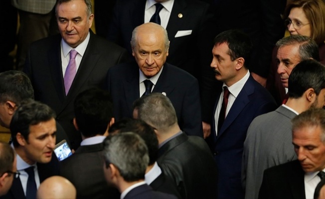 Bahçeli: Memleket meselelerinde elimizi taşın altından çekmiyoruz