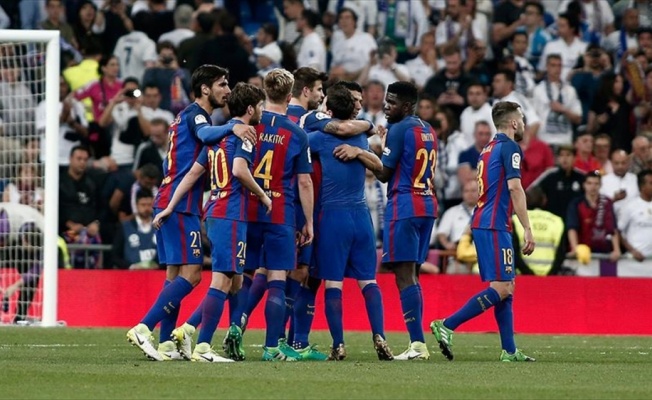 Barcelona Bernabeu'dan lider döndü