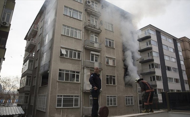 Başkentte doğalgaz patlaması: 1 yaralı