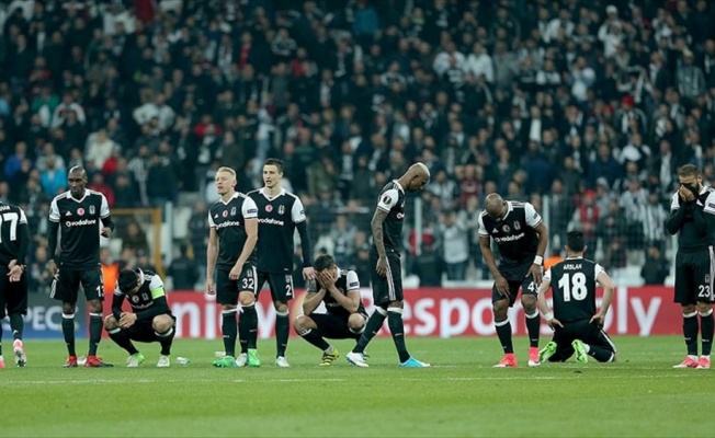 Beşiktaş UEFA Avrupa Ligi'ne veda etti