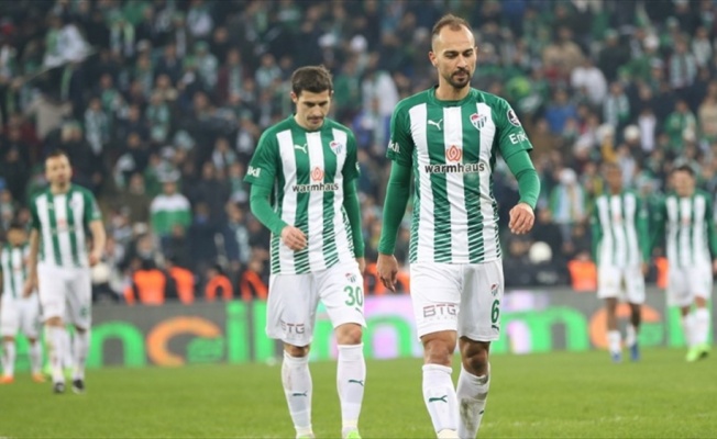 Bursaspor kalesini gole kapatamıyor