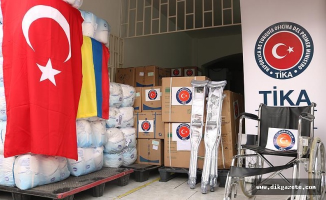 Türkiye&#039;nin yardımları Kolombiya&#039;daki afet bölgesine ulaştı