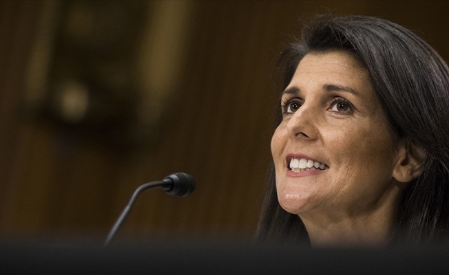 ABD'nin BM Büyükelçisi Haley Türkiye'yi ziyaret edecek