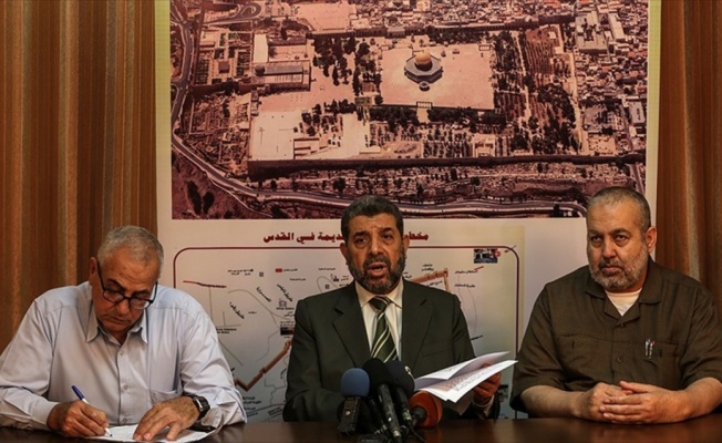 Hamas, İsrail hükümetinin yerleşim projesini şiddetle reddediyor