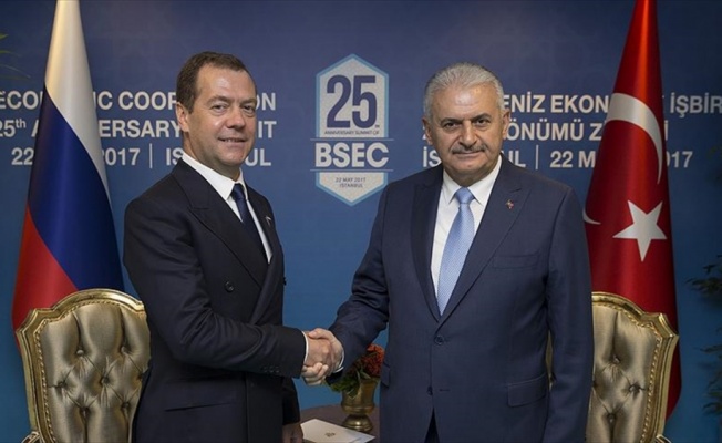 Yıldırım-Medvedev görüşmesi başladı