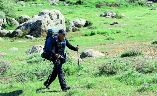 500'er kilometrelik 3 kültür rotasını 67 günde yürüdü