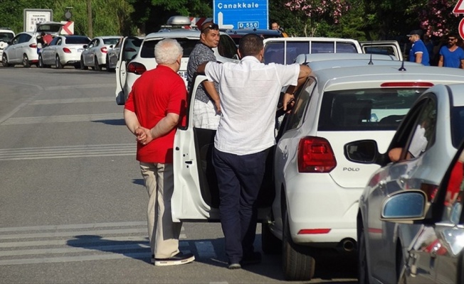 Çanakkale iskelelerinde yoğunluk