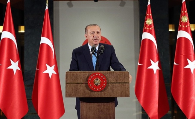 Erdoğan'dan Kara Kuvvetleri Komutanlığı mesajı