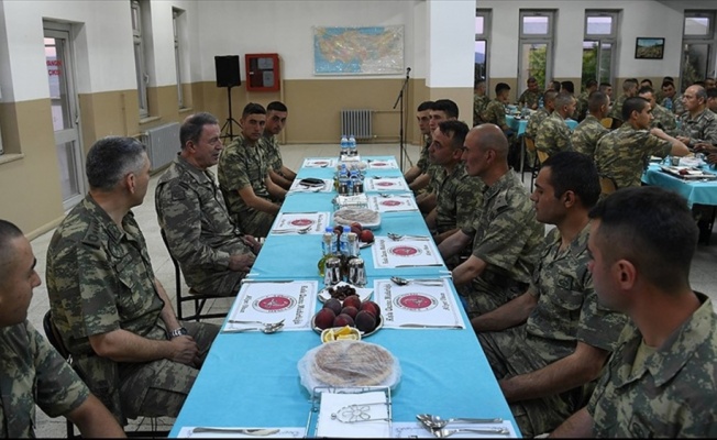 Komuta kademesinden Siirt'te iftar