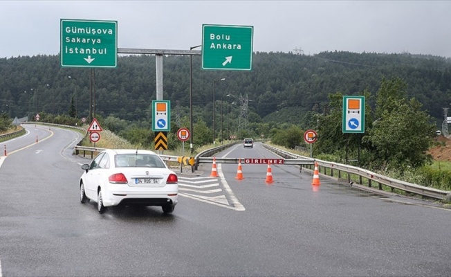 Anadolu Otoyolu'ndaki bakım çalışmaları tamamlandı