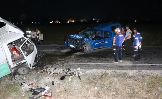 Kütahya'da trafik kazasında bir asker şehit oldu