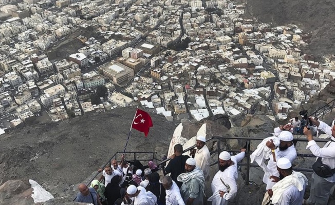 Hacı adaylarının Hira heyecanı