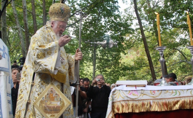 Tarihi Kirazlı Manastırı'nda ayin düzenlendi