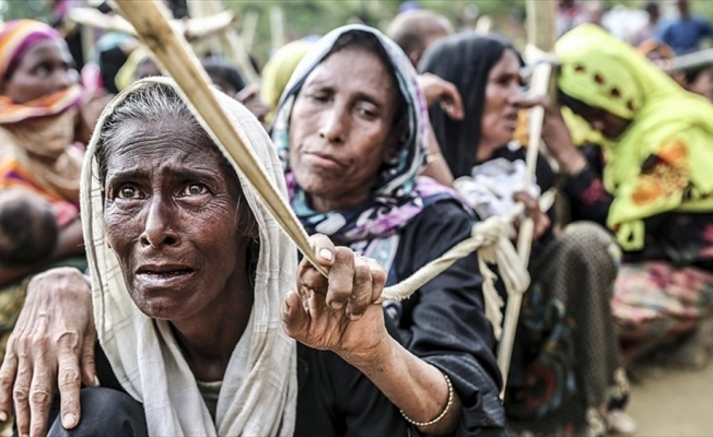 Cami cemaatinden Arakan'a 382 bin liralık yardım