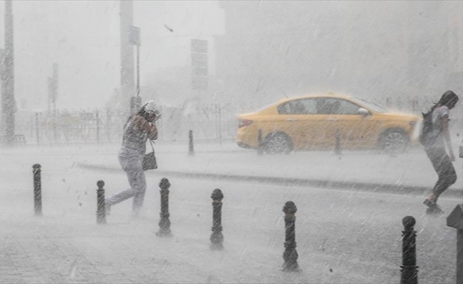 İstanbul için 'kuvvetli sağanak' uyarısı