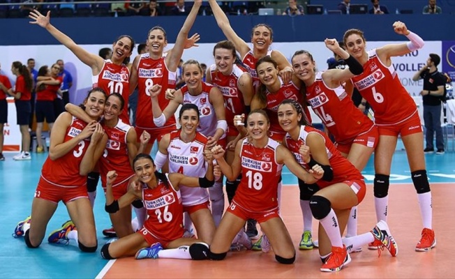 A Milli Kadın Voleybol Takımı Avrupa üçüncüsü