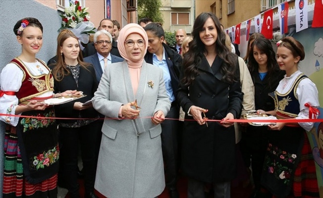 Emine Erdoğan Sırbistan'da TİKA projesinin açılışını yaptı