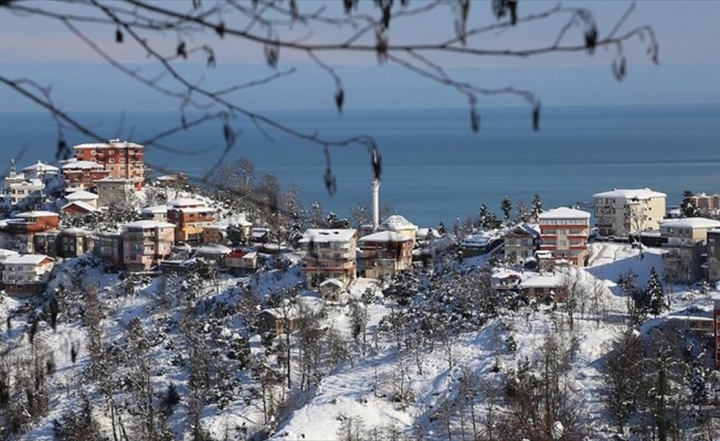 Rize ve Artvin için kar yağışı uyarısı