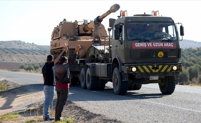 Suriye sınırına askeri sevkiyat