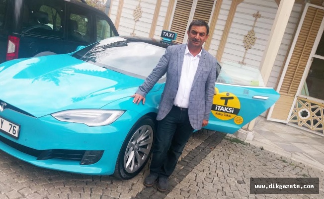 Türkiye'nin ilk 'Turkuaz Taksi'si bugün müşteriyle buluşuyor