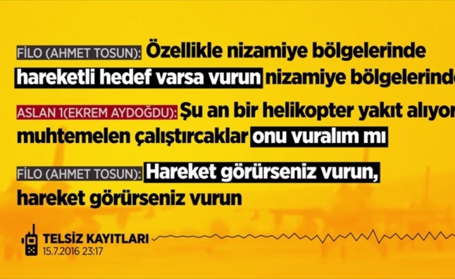 Ankara'nın bombalanması emirlerinin kaydını sildirmek istemiş