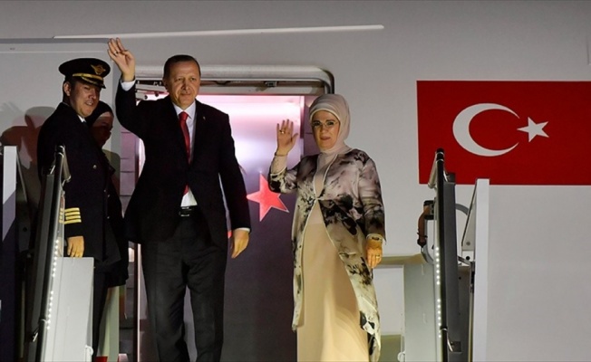 Cumhurbaşkanı Erdoğan Katar'da