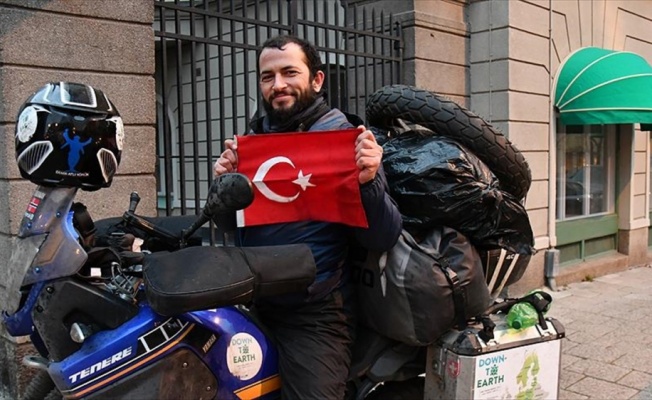 Down sendromlular için 14 bin kilometre yol katetti