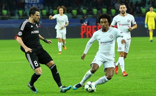 Karabağ sahasında Chelsea'ye mağlup oldu