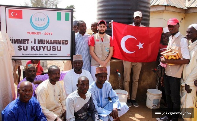 Nijerya'da Türkiye'den yardımlarla 'Ümmet-i Muhammed' kuyusu açıldı