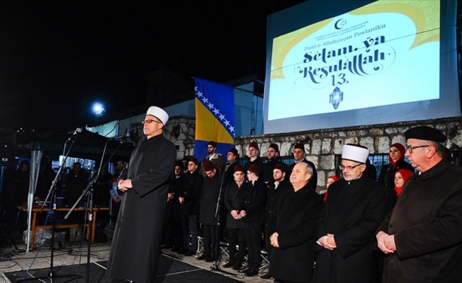 Saraybosna'da 'Selam ya Resulallah' etkinliği başladı