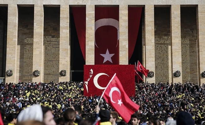 Anıtkabir'i 6 milyonu aşkın kişi ziyaret etti